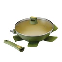 Wok de Aluminio Fundido 28 cm Olive AC630328