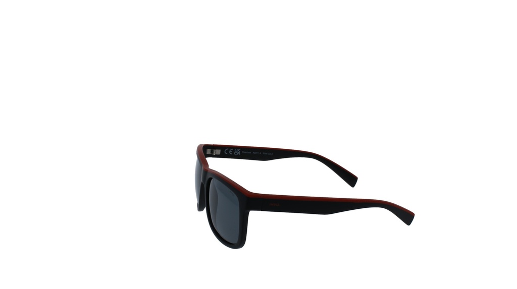 Lente de sol INVU Hombre A2311A Matt Black/Red