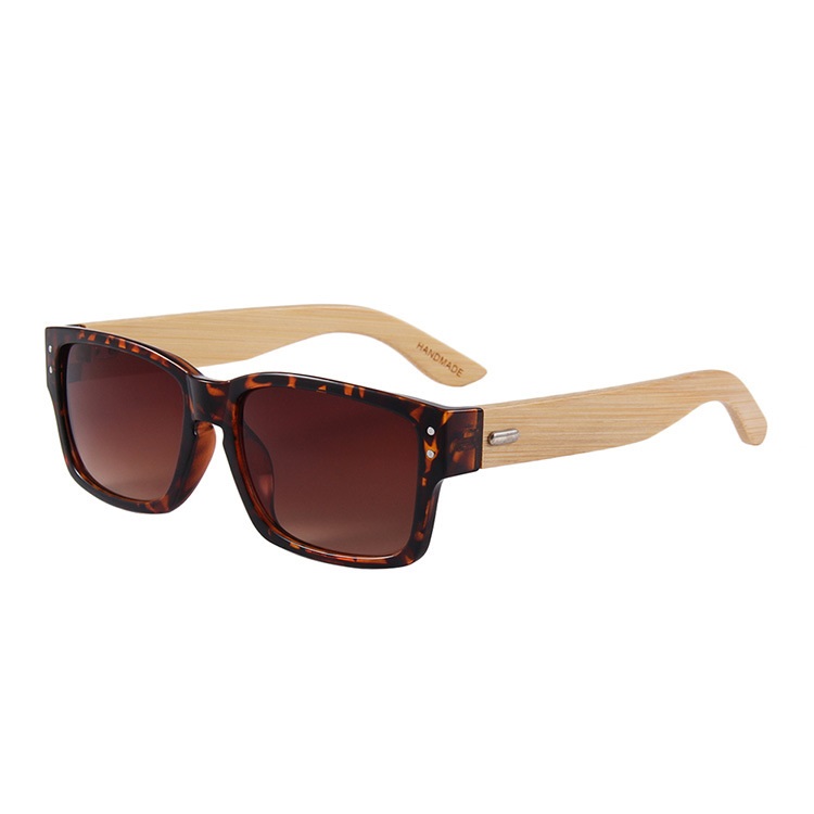 Lente de sol shimmy 1034-7 Unisex bambu_2