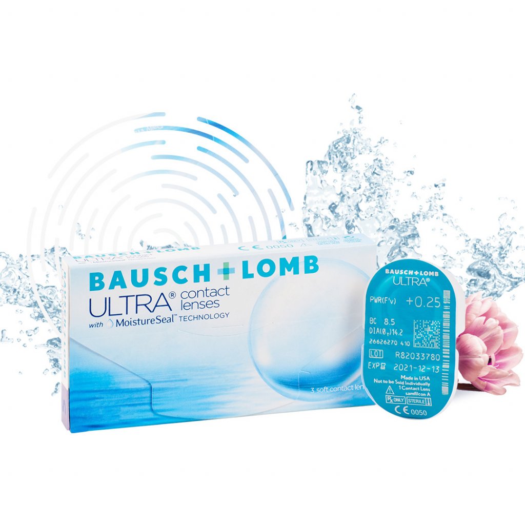 Bausch + Lomb SofLens 59 (-4.00, claro, paquete de 6 lentes)