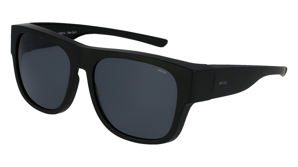 Lente de sol Hombre INVU E2802 Matt Black