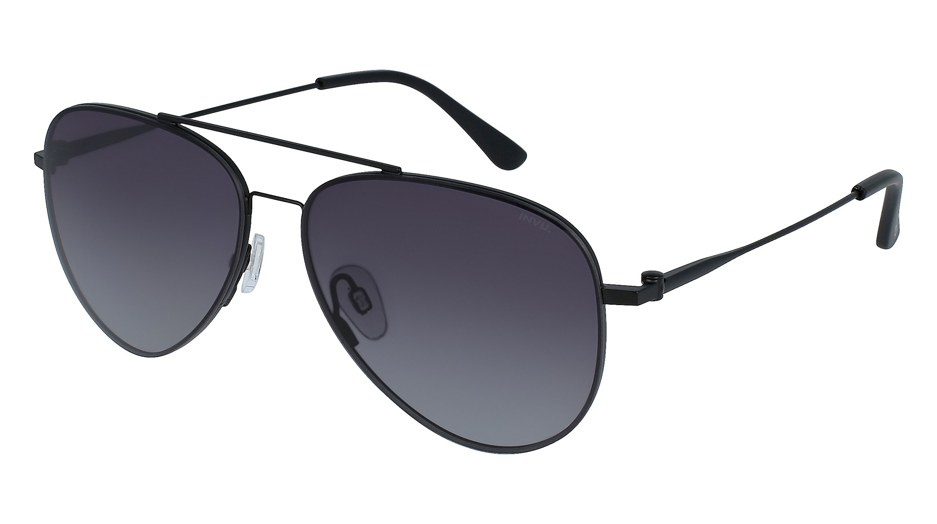 [P1001B] Lentes de sol INVU P1001 Femenino (Satin Black)