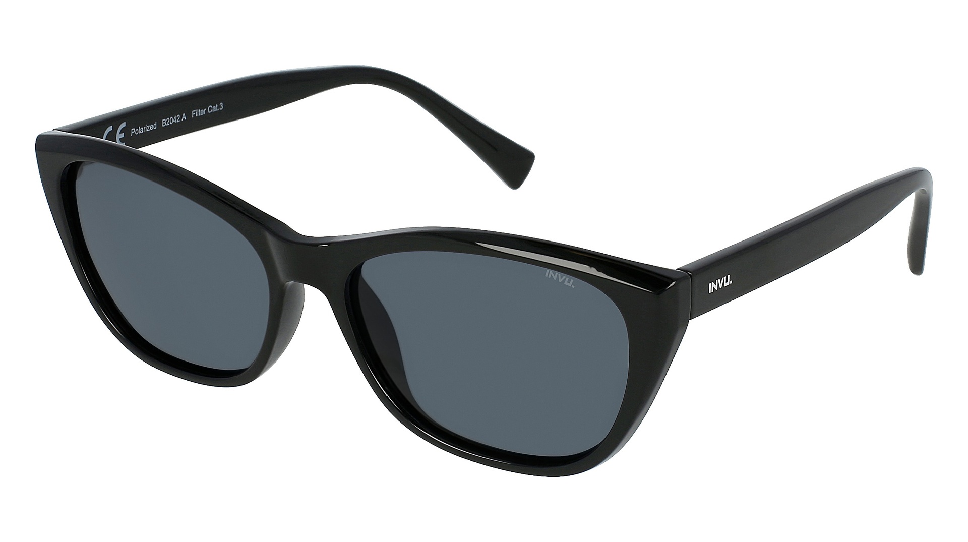 [B2042A] Lentes de sol INVU B2042 Femenino (Black)