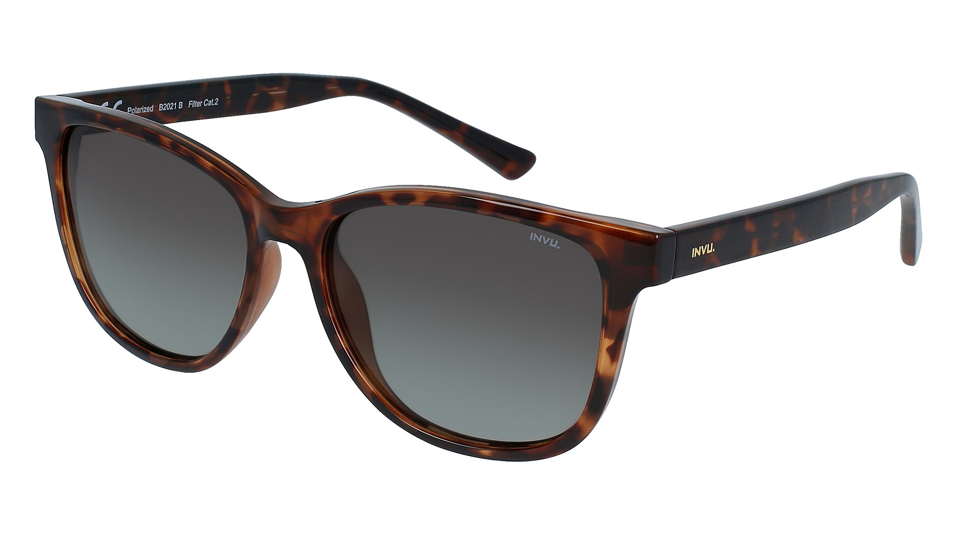 [B2021B] Lentes de sol INVU B2021 Femenino (Amber Demi)