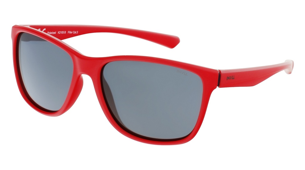 Lentes de sol Invu, Matt Red K2105B