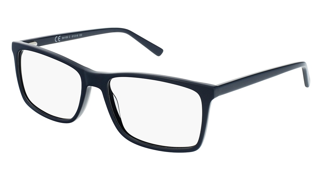 lentes optical frames invu, dark blue B4106C