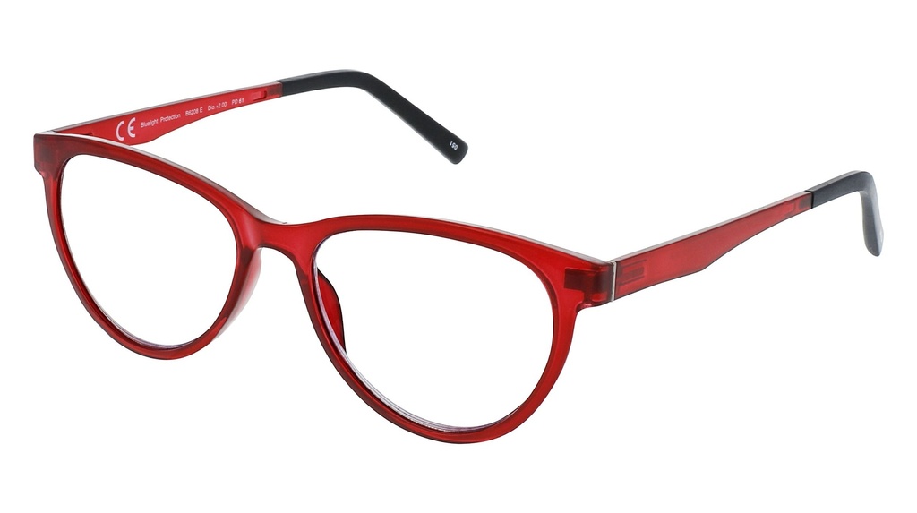 Lentes Readers INVU, CR Transp. Red +1.00 B6208A