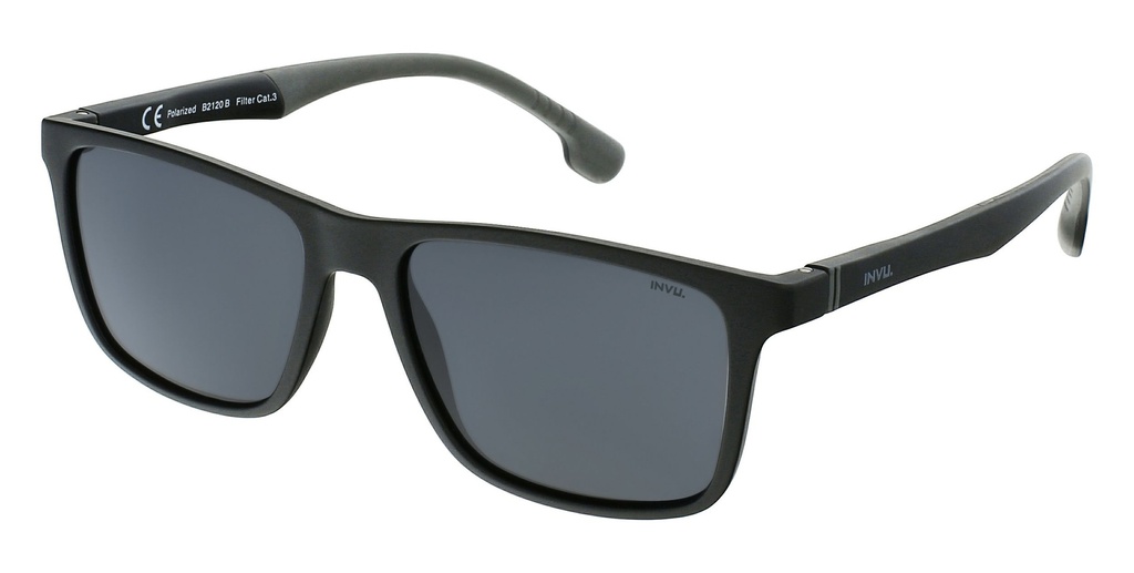 Lentes de Sol INVU B2120A Satin Black/Navy