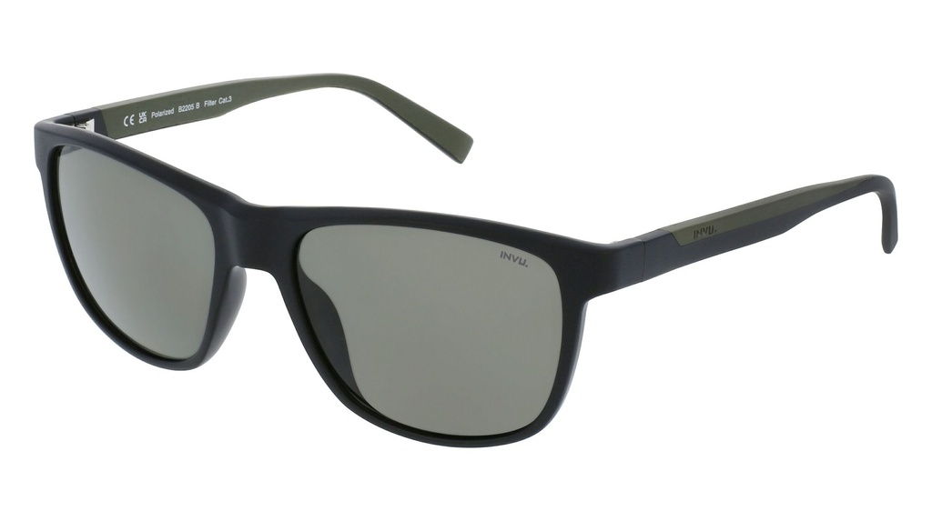 Lentes de Sol INVU B2205B PC Matt Black