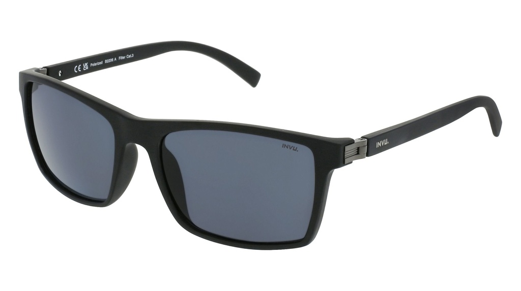 Lentes de Sol INVU B2206A PC Matt Black