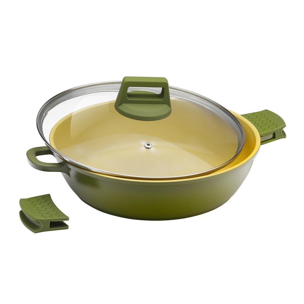 Cacerola de Aluminio Fundido 28 cm Olive AC630628