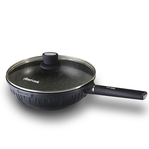 [AC570328] Wok de Aluminio Fundido a Presión de 28 cms. AC570328