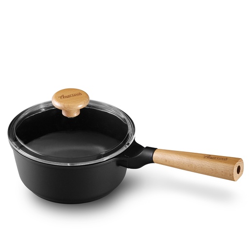 [AC710420] Olla con Tapa de Vidrio Templado 20 cms. Amercook