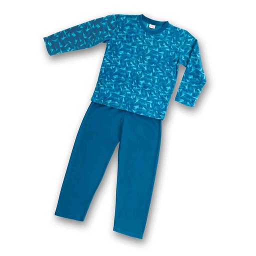 [P7574] Pijama Niño Polar Estampado P7574