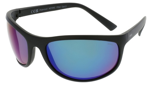 [A2104C] Lente de sol Invu A2104C Satin Black, Flex