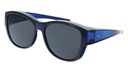 lentes de sol invu Transp. Blue E2102F