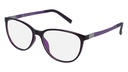 Lentes Optical Frames INVU, Purple/Matt Violet, B4910C