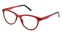 Lentes Readers INVU, CR Transp. Red +1.00 B6208A