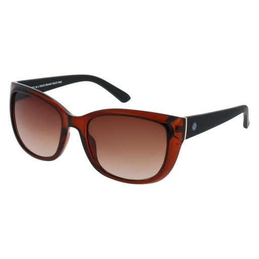 [SB22410B] Lente de sol SMARTY  SB22410 Transp. Brown/Matt Black